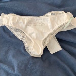 VS bride lace undies